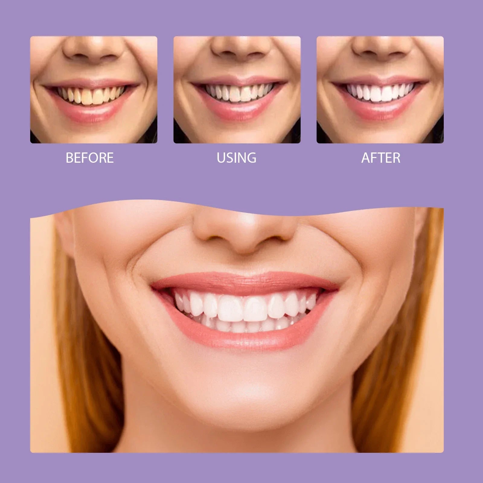 Purple Color Correcting Toothpaste – Stain Neutralizing