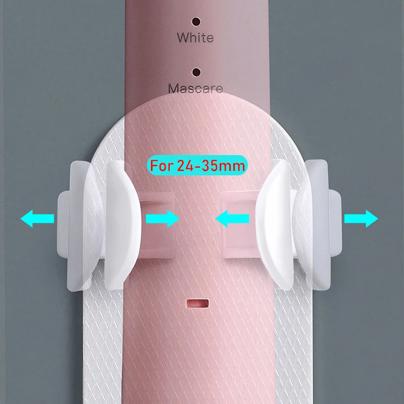 Electric Toothbrush Holder Wall Mount Toothbrush Stand Rack Wall Holder Space Saving Tooth Brush Holder For Bathroom Accessories