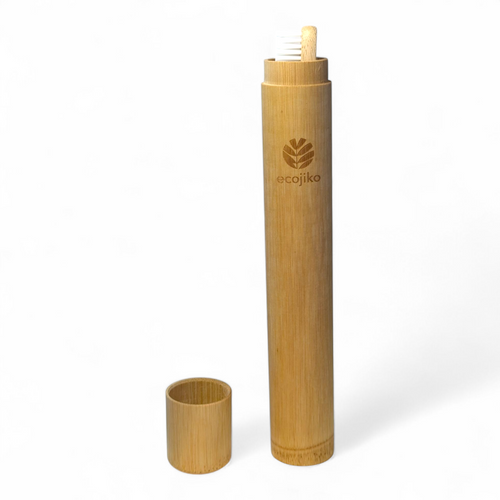 Bamboo Toothbrush Holder | Adult Bamboo Toothbrush Case-0